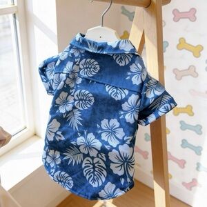 Jessica Simpson Hawaiian Aloha Dog Shirt